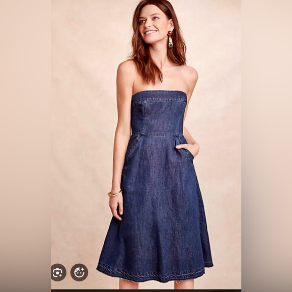 Holding Horses Blue Denim sleeveless dress
Anthropologie - Picture 12 of 12